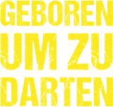 Geboren um zu siegen Schriftzug